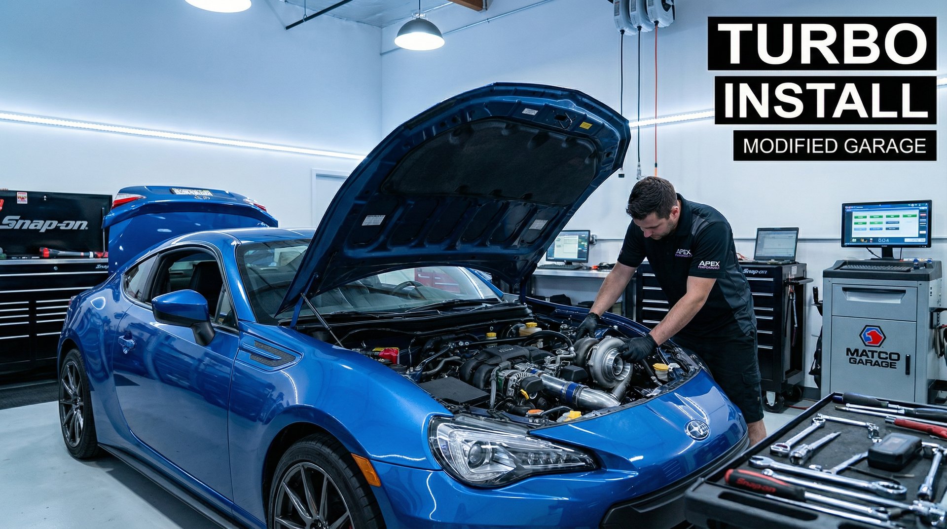 海角跑车涡轮改装视频教程